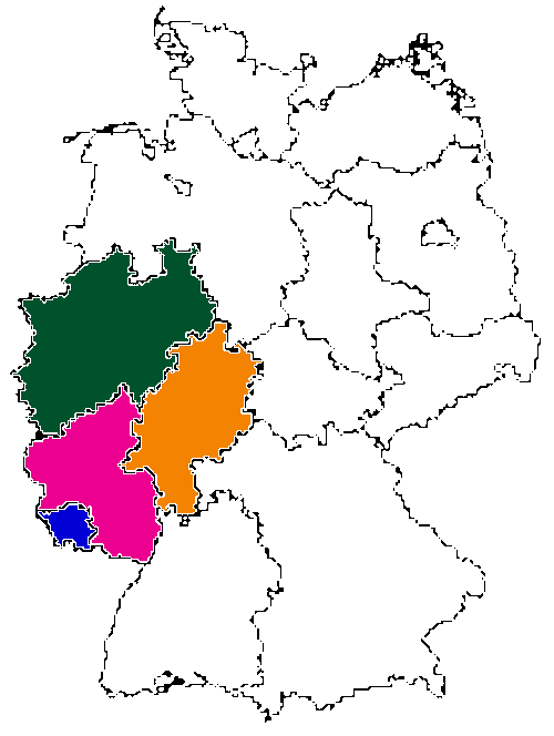 Deutschlandkarte Stoma-Treff